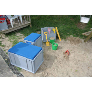 Eurobox NextGen Color - Seat Box | T x B: 400 x 300 mm - Griffe geschlossen 01-101n-100281 in verschiedenen Höhen und Farben erhältlich Kunststofferzeugnisse Müller