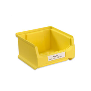 Etiketten für Sichtlagerboxen