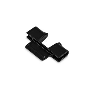 Scharnierbeschlag für Mehrwegbehälter Conical 01-101n-100509 Set (6 Stück) schwarz Kunststofferzeugnisse Müller