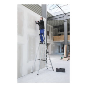 Stufenstehleiter einseitig begehbar 01-102n-100000 für verschiedene Arbeitshöhen erhältlich MUNK