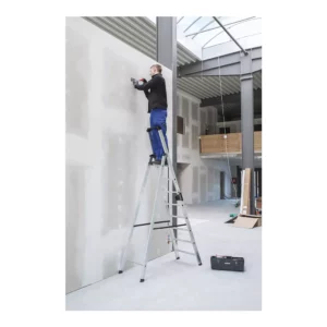 Stufenstehleiter einseitig begehbar 01-102n-100000 für verschiedene Arbeitshöhen erhältlich MUNK