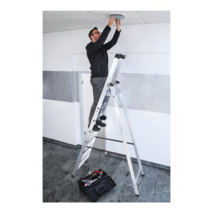 Stufenstehleiter einseitig begehbar 01-102n-100000 für verschiedene Arbeitshöhen erhältlich MUNK