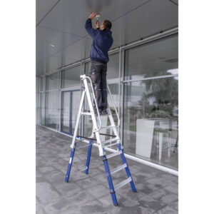 Einsteckteil für Plattformleiter steckbar 01-102n-100590 in verschiedenen Höhen MUNK