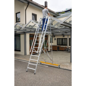 Plattformleiter klappbar und fahrbar 01-102n-100627 für verschiedene Arbeitshöhen MUNK