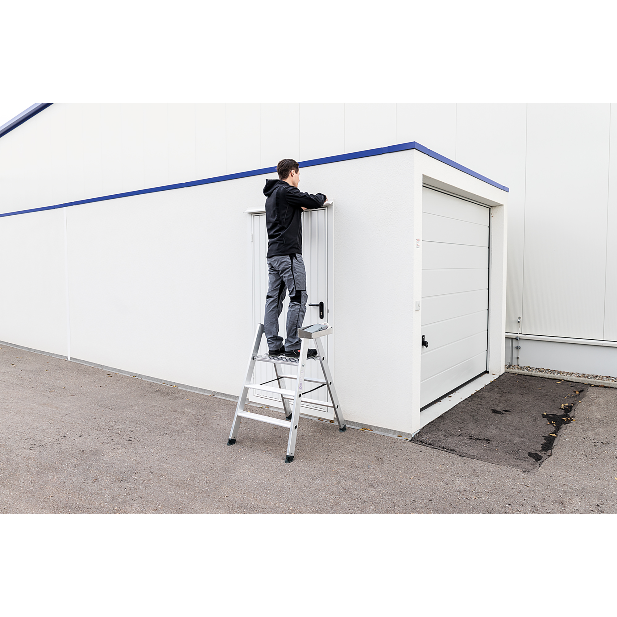 Ablageschale für Klapptritt beidseitig begehbar 01-102n-100661 Abmessungen