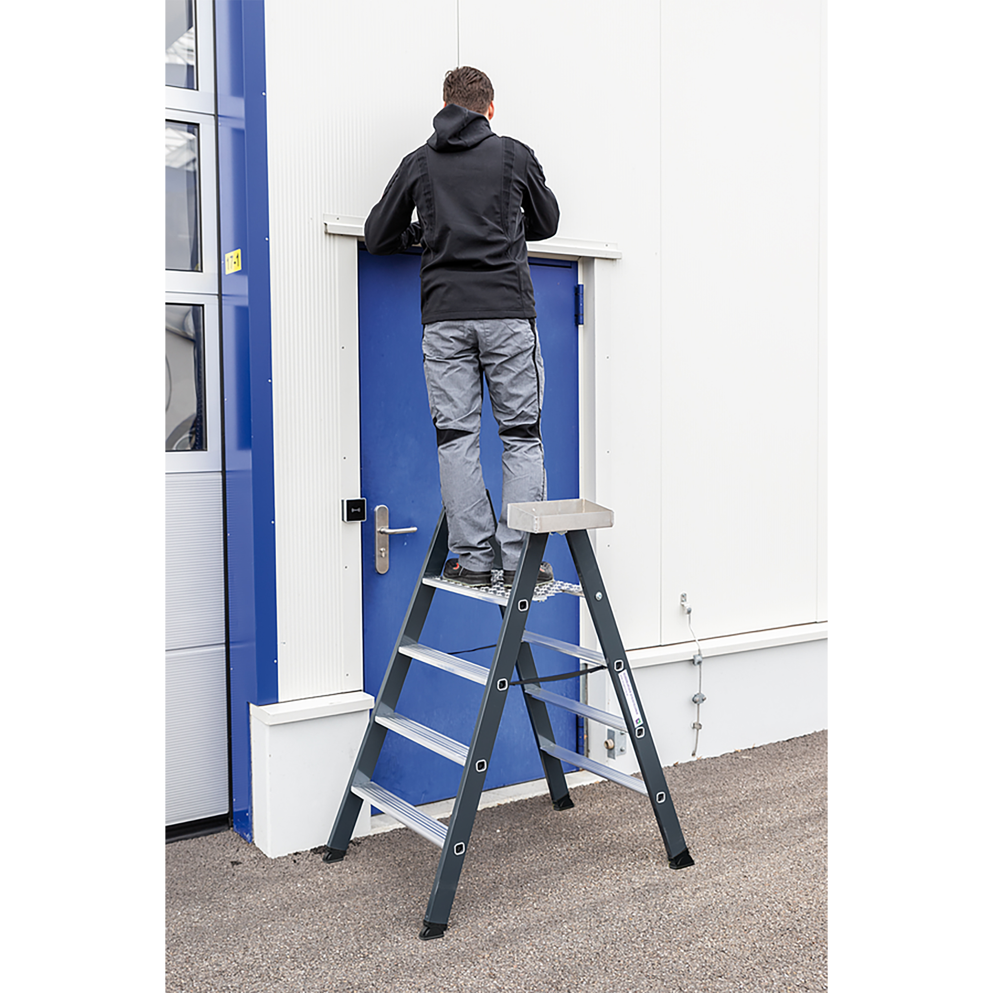 Ablageschale für Klapptritt beidseitig begehbar 01-102n-100661 Abmessungen