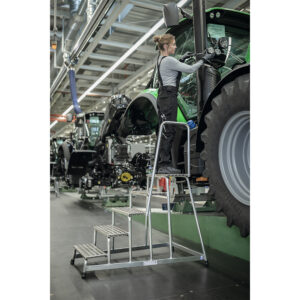 Arbeitspodest starr mit Handlauf 01-102n-100686 für verschiedene Arbeitshöhen MUNK