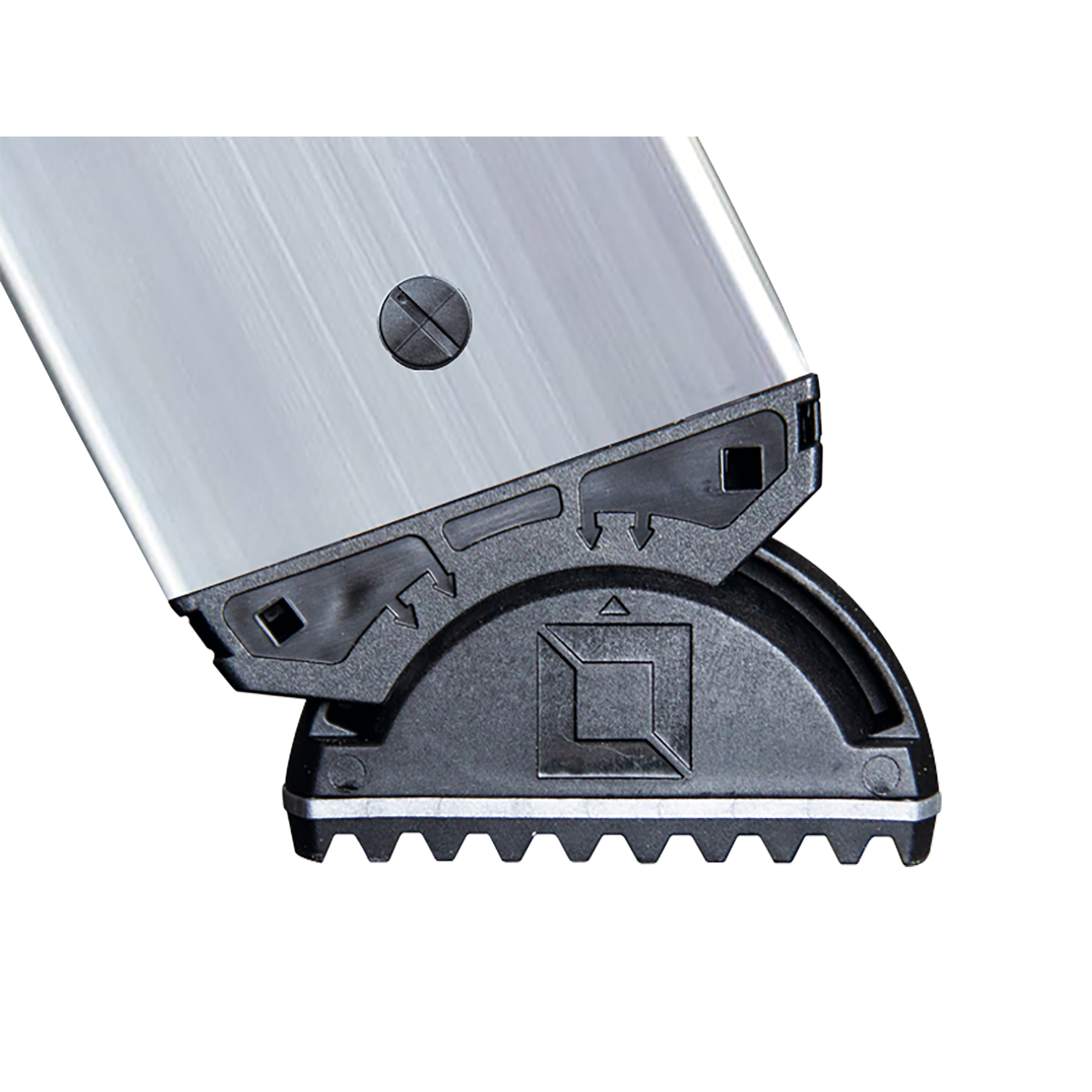 Sprossenstehleiter 4-teilig mit nivello®-Traverse 01-102n-100755 für verschiedene Arbeitshöhen MUNK