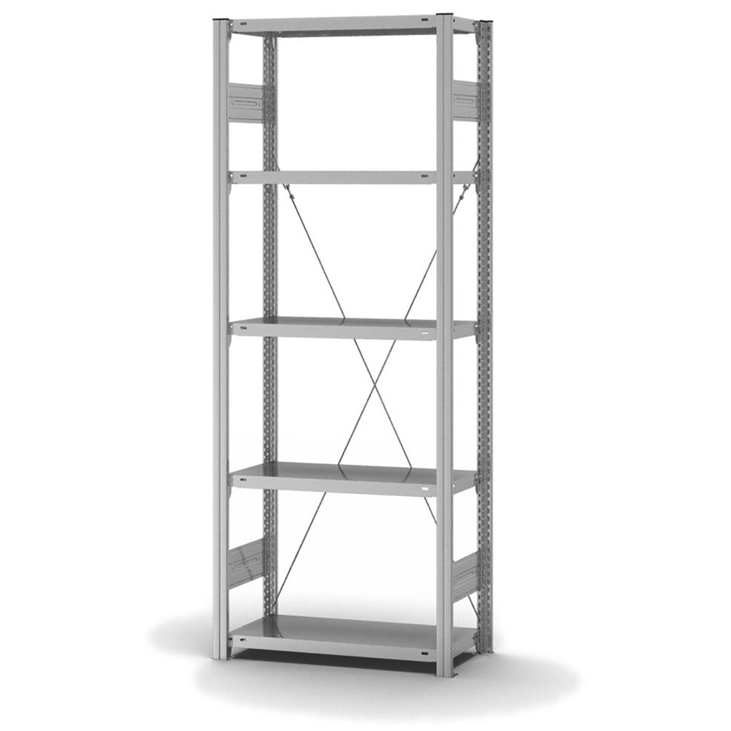 Fachbodenregal Stecksystem Typ L -  Grundfeld