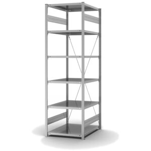 Fachbodenregal Stecksystem ORION PLUS - Typ L - Grundfeld