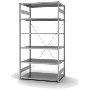 Fachbodenregal Stecksystem ORION PLUS - Typ L - Grundfeld