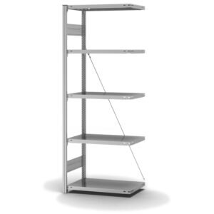 Fachbodenregal Stecksystem ORION PLUS - Typ L - Anbauregal