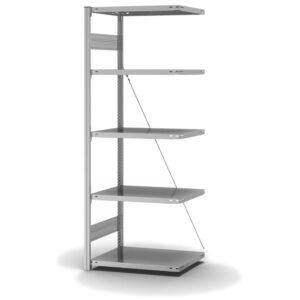 Fachbodenregal Stecksystem ORION PLUS - Typ L - Anbauregal