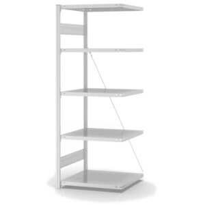 Fachbodenregal Stecksystem ORION PLUS - Typ L - Anbauregal