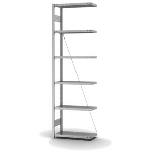 Fachbodenregal Stecksystem ORION PLUS - Typ L - Anbauregal