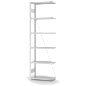 Fachbodenregal Stecksystem ORION PLUS - Typ L - Anbauregal