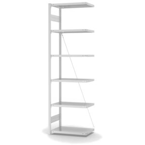 Fachbodenregal Stecksystem ORION PLUS - Typ L - Anbauregal