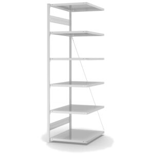 Fachbodenregal Stecksystem ORION PLUS - Typ L - Anbauregal