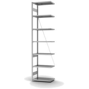 Fachbodenregal Stecksystem ORION PLUS - Typ L - Anbauregal