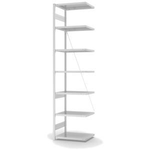 Fachbodenregal Stecksystem ORION PLUS - Typ L - Anbauregal