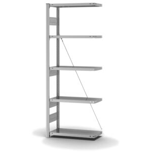 Fachbodenregal Stecksystem Typ S - Anbauregal, einseitig