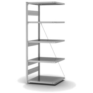 Fachbodenregal Stecksystem ORION PLUS - Typ S - Anbauregal