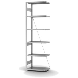 Fachbodenregal Stecksystem ORION PLUS - Typ S - Anbauregal