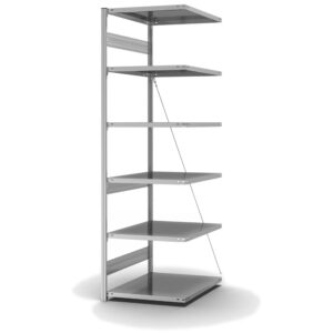 Fachbodenregal Stecksystem ORION PLUS - Typ S - Anbauregal