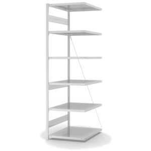Fachbodenregal Stecksystem ORION PLUS - Typ S - Anbauregal