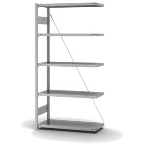 Fachbodenregal Stecksystem ORION PLUS - Typ L - Anbauregal