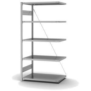 Fachbodenregal Stecksystem ORION PLUS - Typ L - Anbauregal