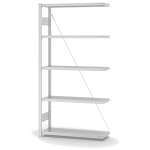 Fachbodenregal Stecksystem ORION PLUS - Typ L - Anbauregal