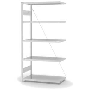 Fachbodenregal Stecksystem ORION PLUS - Typ L - Anbauregal