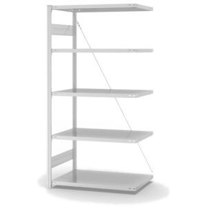 Fachbodenregal Stecksystem ORION PLUS - Typ L - Anbauregal