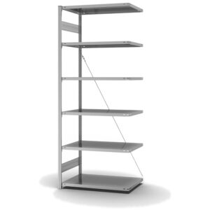 Fachbodenregal Stecksystem ORION PLUS - Typ L - Anbauregal