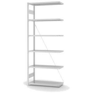 Fachbodenregal Stecksystem ORION PLUS - Typ L - Anbauregal