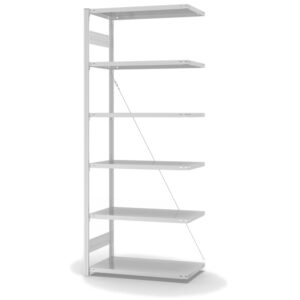 Fachbodenregal Stecksystem ORION PLUS - Typ L - Anbauregal