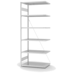 Fachbodenregal Stecksystem ORION PLUS - Typ L - Anbauregal