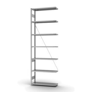 Fachbodenregal Stecksystem ORION PLUS - Typ L - Anbauregal