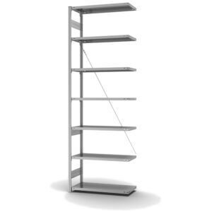 Fachbodenregal Stecksystem ORION PLUS - Typ L - Anbauregal