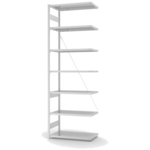 Fachbodenregal Stecksystem ORION PLUS - Typ L - Anbauregal