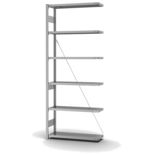 Fachbodenregal Stecksystem ORION PLUS - Typ M - Anbauregal