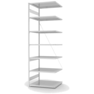 Fachbodenregal Stecksystem ORION PLUS - Typ M - Anbauregal