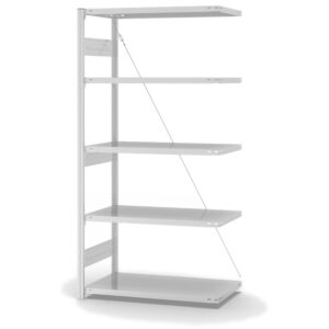 Fachbodenregal Stecksystem ORION PLUS - Typ S - Anbauregal