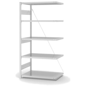 Fachbodenregal Stecksystem ORION PLUS - Typ S - Anbauregal