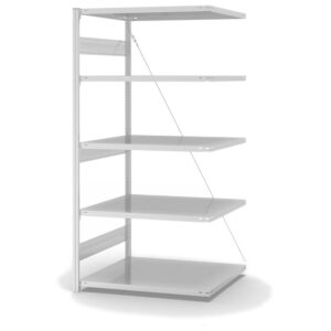 Fachbodenregal Stecksystem ORION PLUS - Typ S - Anbauregal