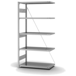Fachbodenregal Stecksystem ORION PLUS - Typ S - Anbauregal