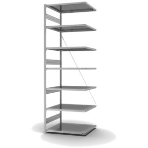 Fachbodenregal Stecksystem ORION PLUS - Typ S - Anbauregal