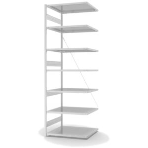 Fachbodenregal Stecksystem ORION PLUS - Typ S - Anbauregal