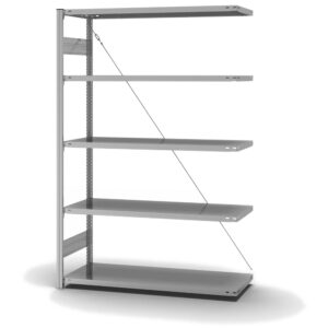 Fachbodenregal Stecksystem ORION PLUS - Typ L - Anbauregal